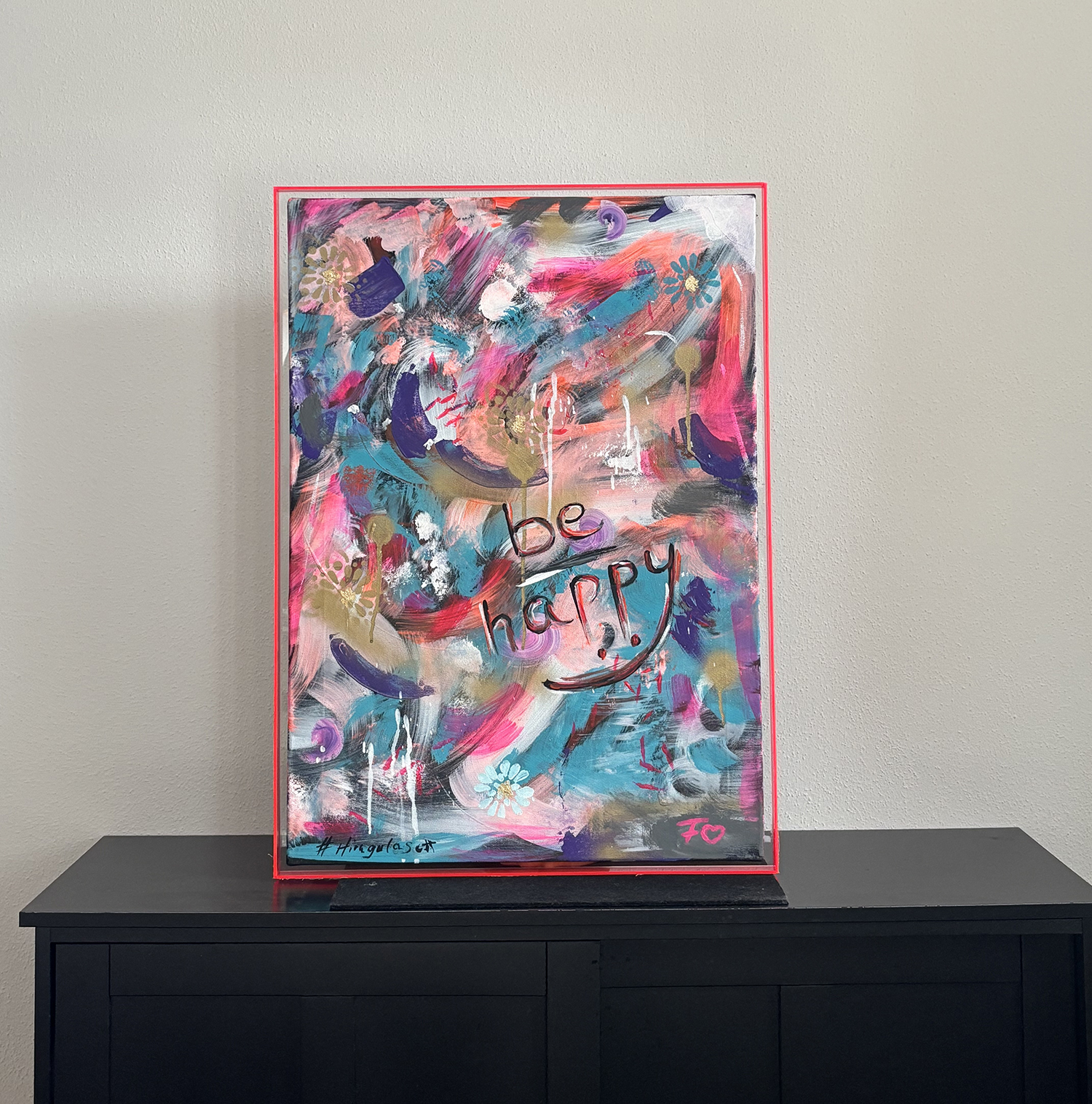 behappy Ausstellung hirngulasch depressionen Ängste Kunst Burnout Unperfekt 