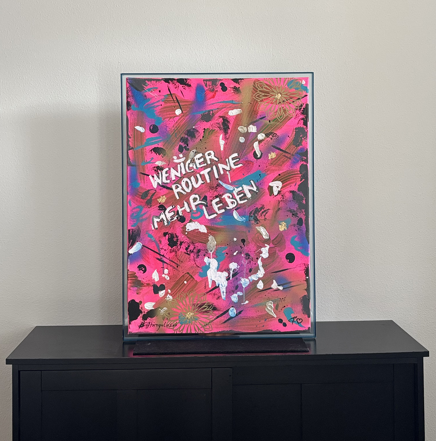 Routine Ausstellung hirngulasch depressionen Ängste Kunst Burnout Unperfekt 